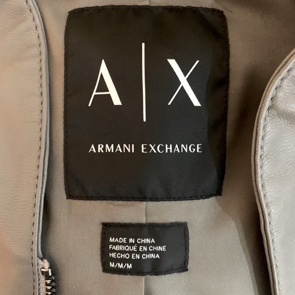 A/X faux leather jacket - Picture 3 of 5